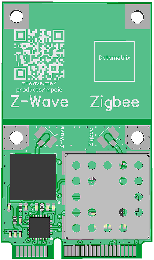 Z-Wave.Me Z-Wave and Zigbee mPCIe adapter